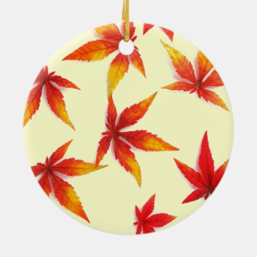 Ornement des feuilles d'automne (Dos)