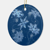 Ornement des flocons de neige (Gauche)