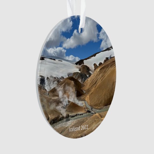 Ornement des hautes terres islandaises (devant)