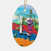 Ornement des initiales "E" d'alphabet arménien (Gauche)