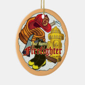 Ornement des outils de pompier (Droite)