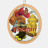 Ornement des outils de pompier (Gauche)