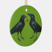 ornement des paires w/cherry de corneille (Droite)