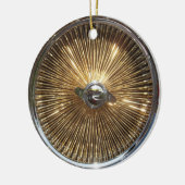 Ornement des roues à fils inférieurs (Gauche)