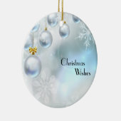 Ornement des voeux de Noël (Droite)