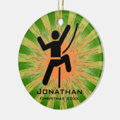 Ornement d'Escalades personnalisé (Gauche)