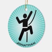 Ornement d'Escalades personnalisé (Gauche)