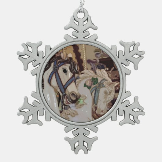 Ornement d'étain de conception de chevaux de (Devant)