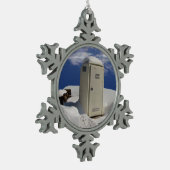 Ornement d'étain de ~ de WiFi de dépendance (Gauche)