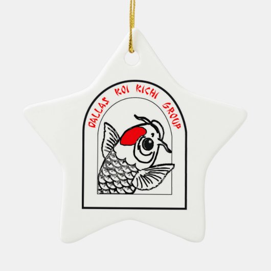 Ornement d'étoile de DKK (Devant)