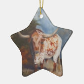 Ornement d'étoile de Longhorn (Gauche)