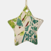 Ornement d'étoile de mosaïque de Gaudi (Droite)