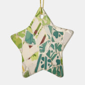 Ornement d'étoile de mosaïque de Gaudi (Gauche)