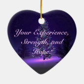 Ornement d'expérience, de force, et d'espoir (Dos)