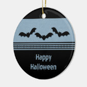 Ornement d'Halloween Batty, bleu clair (Gauche)