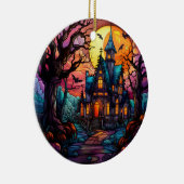 Ornement d'Halloween de la maison - Verre tendu (Droite)