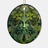 Ornement d'Halloween de l'homme vert (Gauche)