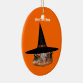 Ornement d'Halloween face crapaud de peur (Droite)