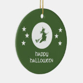 Ornement d'Halloween, vert (Droite)