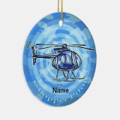 Ornement d'hélicoptère ciel bleu (Droite)