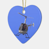 Ornement d'hélicoptère Décoration personnalisée d' (Gauche)