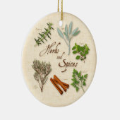 Ornement d'herbes et d'épices (Droite)