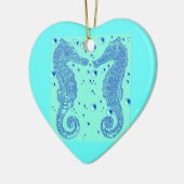 Ornement d'hippocampe de coeur de GothicChicz (Gauche)