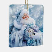 Ornement d'hiver bleu (Droite)