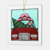 Ornement d'Humour de Noël Hilaire (Gauche)