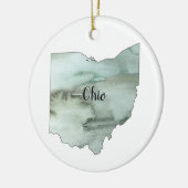 Ornement d'illustration de l'État de l'Ohio (Gauche)