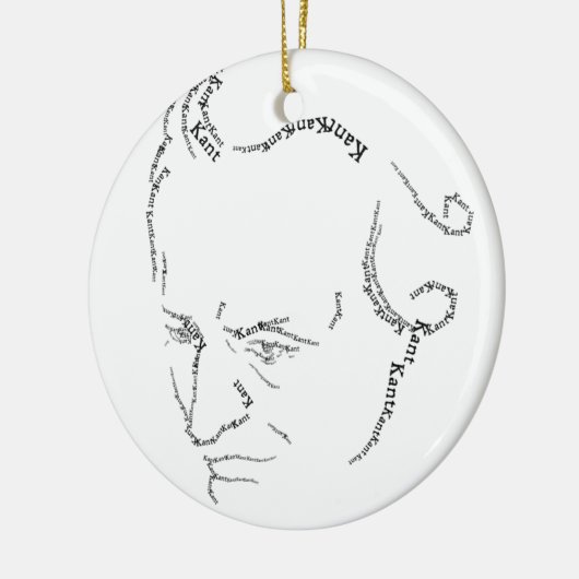Ornement d'Immanuel Kant (Gauche)