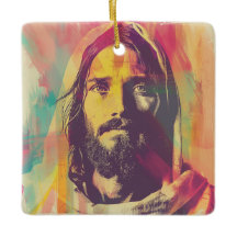 Ornement d'impression Jésus