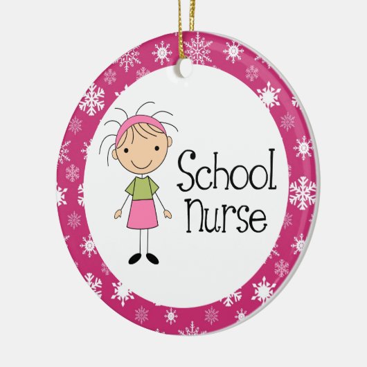 Ornement d'infirmière d'école (Gauche)