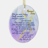 Ornement d'infirmière honoré (Droite)