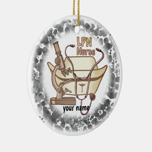 Ornement d'infirmière LPN (Droite)