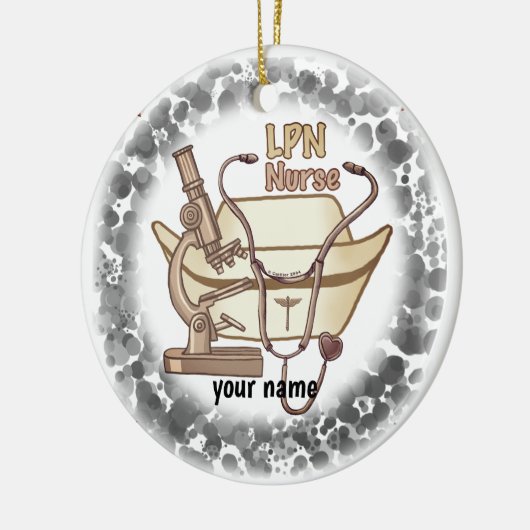 Ornement d'infirmière LPN (Gauche)