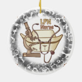 Ornement d'infirmière LPN (Dos)