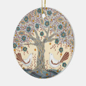 Ornement d'inséparables (Gauche)