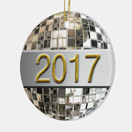 Ornement Disco Ball 2017 (Gauche)