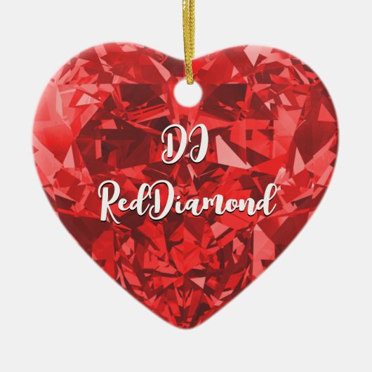 Ornement dj RedDiamond (Devant)