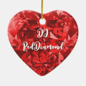Ornement dj RedDiamond (Dos)