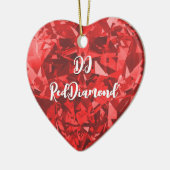 Ornement dj RedDiamond (Gauche)