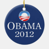 Ornement d'Obama 2012 (Dos)