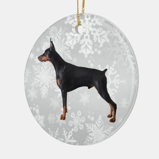 ornement doberman (Gauche)