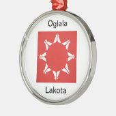 Ornement d'Oglala Lakota (Gauche)