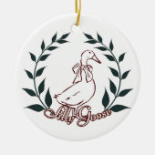 Ornement d'oie (Devant)