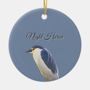 Ornement d'oiseau de nuit Heron