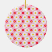 Ornement d'oiseau de vacances de mod Scandi (Dos)