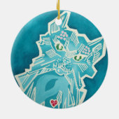 Ornement d'once - gâchis (Dos)