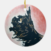 Ornement d'once - Toto (Dos)